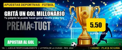 Millionaire Goal: bet now